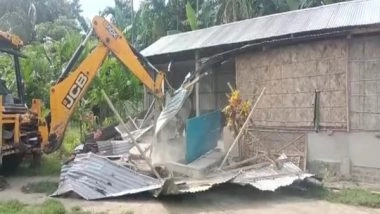 India News | Assam Government Razes Madrassa in Bongaigaon District