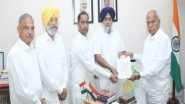 India News | Sukhbir Badal-led Delegation Meets Punjab Guv, Demands CBI, ED Probe into State Excise Policy