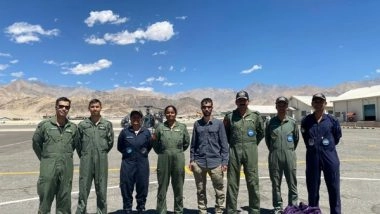 World News | Indian Air Force Evacuates Israeli National in Ladakh