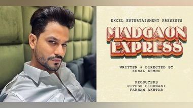 Entertainment News | Kunal Kemmu to Mark His Directorial Debut with Excel Entertainment's 'Madgaon Express'
