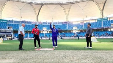 Sports News | Asia Cup 2022: Hong Kong Skipper Nizakat Khan Wins Toss, Opts to Bowl Against India
