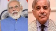 World News | Shehbaz Sharif Thanks PM Modi for Condolence Message Amid Devastating Floods in Pakistan