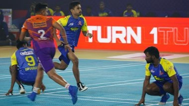 Sports News | Ultimate Kho Kho: Gujarat Giants Beat Rajasthan Warriors in Their Last League Game