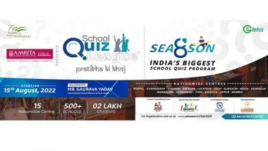 Business News | Nationwide School QUIZ Program Launched by EDUACE GROUP in Line with National Education Policy 2020 Supported by INDIAN PRINCIPALS' NETWORK (IPN)