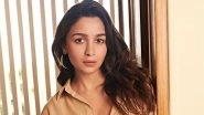 Alia Bhatt Is 'Honoured' After Getting Felicitated With Smita Patil Memorial Award for Best Actor (View Pic)