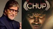 Chup: Amitabh Bachchan to Debut as a Music Composer for R Balki&rsquo;s Thriller Film Starring Dulquer Salmaan