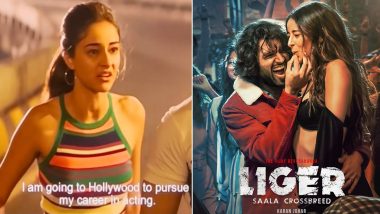 Liger: Ananya Panday Trolled Mercilessly for Her ‘Hollywood’ Career Dialogue in Vijay Deverakonda’s Film