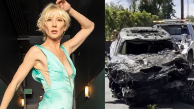 Anne Heche Critical With Severe Burns After Crashing Her Car Into a House in LA – Reports