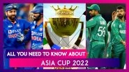 Asia Cup 2022: All You Need to Know About The Continental Cricket Tournament