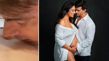 Bipasha Basu Pregnant: Hubby Karan Singh Grover Sings to Wifey’s Baby Bump (Watch Video)