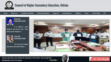 Odisha CHSE Class 12 Result 2022: Odisha Board Class 12 Arts Exam Results To Be Declared Tomorrow at chseodisha.nic.in; Know Steps To Check Scores