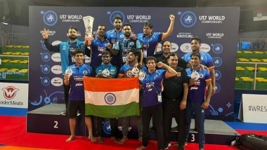 Sports News | PM Modi Lauds India's Best-ever Performance at Cadet World Wrestling Championship