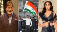 Independence Day 2022: Amitabh Bachchan, Salman Khan, Sara Ali Khan and Other B-Town Celebs Extend Warm Wishes on August 15!
