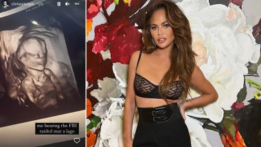 Chrissy Teigen Takes a Dig Hilarious Dig at Donald Trump With First Sonogram of Her Unborn Baby