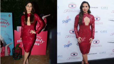 Throwback Thursday: When Kareena Kapoor Khan and Demi Lovato Had their Feisty Moment in Red!