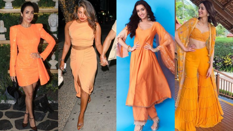 Shraddha Kapoor, Priyanka Chopra Jonas & Others Proving Why Orange is ...