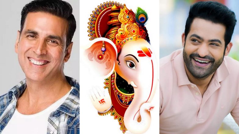 Ganesh Chaturthi 2022: Akshay Kumar, Jr NTR and More Celebs Wish Fans On the Auspicious Occasion of Vinayaka Chaturthi