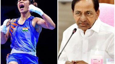 India News | Telangana CM Lauds Boxer Nikhat Zareen on Her Gold Medal Win