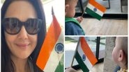 Entertainment News |  Here's How Preity Zinta Celebrated Independence Day with Her Toddlers