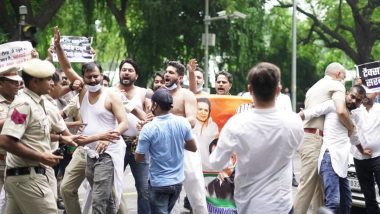 Congress Protest on Price Rise: Over 60 Party MPs Released After About 6 Hours in Detention
