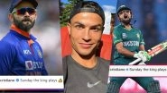 Cristiano Ronaldo Didn&rsquo;t Post for India vs Pakistan Asia Cup 2022, &lsquo;Sunday the King Plays&rsquo; Is an OLD Instagram Comment and Not for Virat Kohli or Babar Azam!