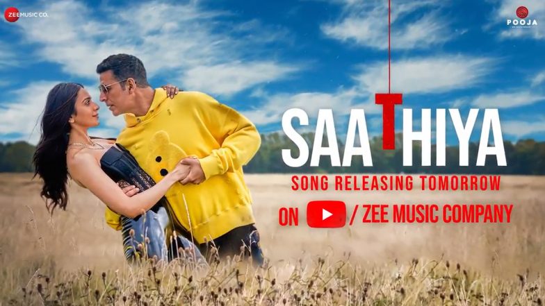 Akshay Kumar Unveils Motion Poster for Cuttputlli Song Saathiya, Track To Release on August 24! (Watch Video)