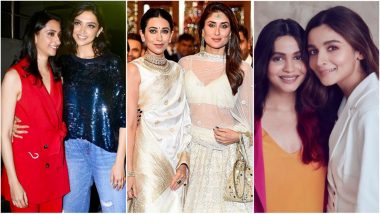 Sister's Day 2022: Deepika Padukone–Anisha Padukone, Kareena Kapoor–Karisma Kapoor, Alia Bhatt–Shaheen Bhatt – 7 Adorable Sister Duos of Bollywood!