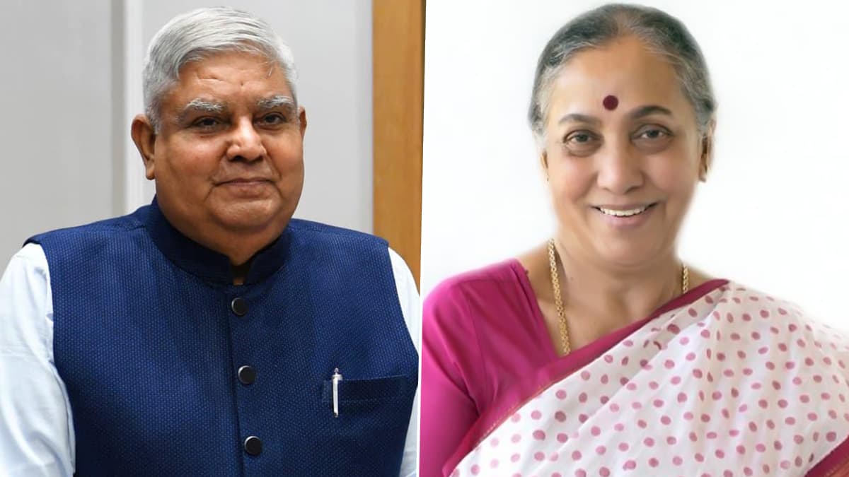 Jagdeep Dhankar Elected As 14th Vice President of India