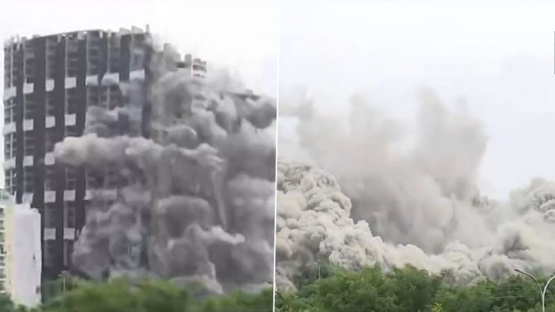 Noida Twin Towers Demolition: People with Respiratory Issues Should Avoid Area for Few Days, Say Doctors