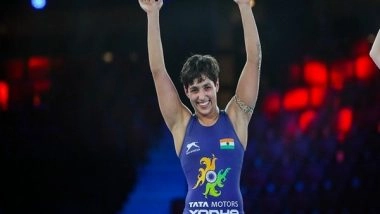Sports News | CWG 2022: Indian Grapplers Anshu Malik, Sakshi Malik Storm into Semi-finals