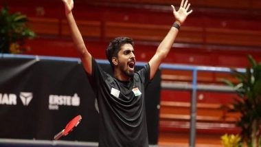 Sports News | CWG 2022: Indian Mixed Doubles Duo Sathiyan-Manika Cruise into Round of 16