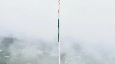 India News | Har Ghar Tiranga: ITBP Installs 72 Feet-high National Flag in Mussoorie