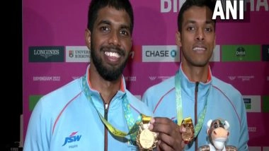 Sports News | CWG 2022: We All Live and Play for This Moment, Says Chirag Shetty on Winning Gold