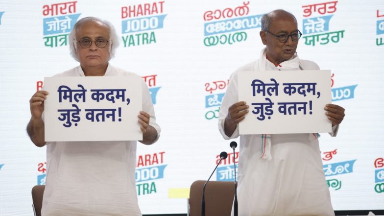 Congress Launches Website With Tagline 'Bharat Jodo Yatra'