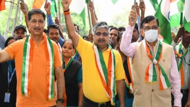 India News | Punjab National Bank Holds Walkathon to Commemorate Spirit of 'Har Ghar Tiranga'