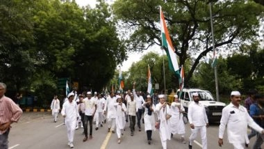 India News | Congress Organizes 'Azadi Gaurav Yatra' in Delhi