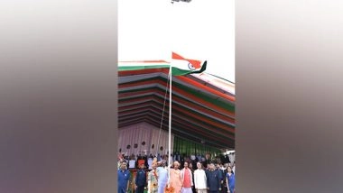 India News | I-Day 2022: Yogi Adityanath Hoists Tricolour in Lucknow