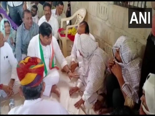 India News | Rajasthan Congress Chief Meets Family of Deceased Dalit Boy in Jalore - Vimarsana News