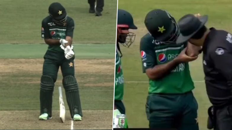 Pakistan vs Netherlands: Fakhar Zaman Gets Bit by Wasp During 1st ODI in Rotterdam