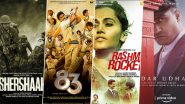 Filmfare Awards 2022: Sidharth Malhotra-Kiara Advani’s Shershaah Gets 10 Nods; 83, Sadar Udham, Rashmi Rocket Also Rule - Check Out Full Nominations List Here!