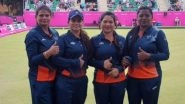 CWG 2022 Day 4 Results: India Qualify for Lawn Bowls Women's Fours Final, Assure India of First Ever Medal in the Sport With Win Over New Zealand in Semis
