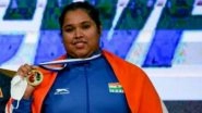Purnima Pandey at Commonwealth Games 2022, Weightlifting Match Live Streaming Online: Know TV Channel & Telecast Details for Women&rsquo;s Weightlifting 87kg Final Event Coverage