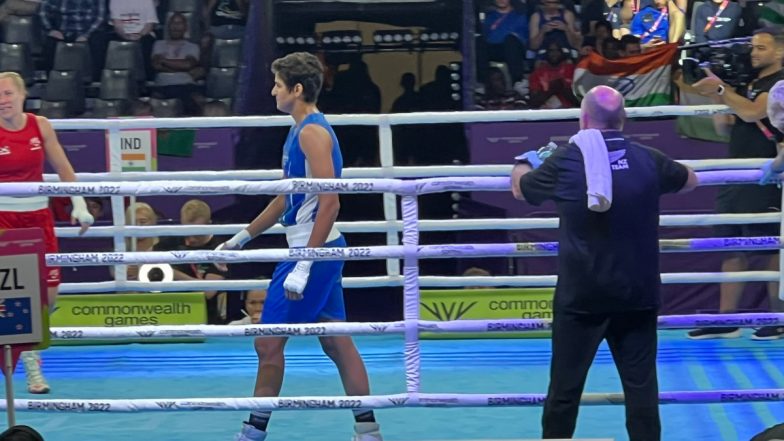 CWG 2022 Day 7 Results: Jaismine Lamboria Qualifies for Women’s Boxing 60kg Semifinals, Assures Medal for India