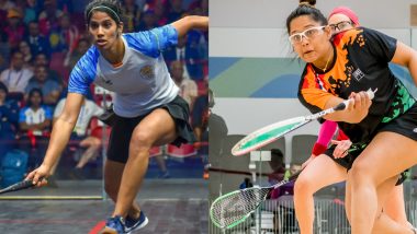 Joshna Chinappa-Dipika Pallikal at Commonwealth Games 2022, Squash Live Streaming Online: Know TV Channel & Telecast Details for Women’s Doubles Quarterfinal Coverage of CWG Birmingham