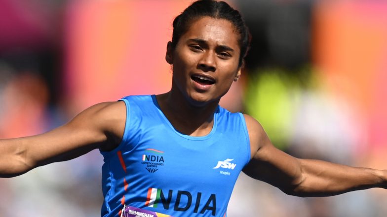 Hima Das at Commonwealth Games 2022, Sprinting Match Live Streaming Online: Know TV Channel & Telecast Details for Women’s 200m Heat 2 Semifinal Event Coverage of CWG Birmingham