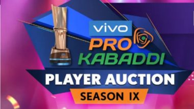 Pro Kabaddi League 2022 Player Auction Live Streaming Online in India: Get Free Live Telecast Details of Vivo PKL Auction Event on TV With Time in IST