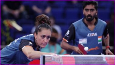 Manika Batra-Sathiyan Gnanasekaran at Commonwealth Games 2022, Table Tennis Match Live Streaming Online: Know TV Channel & Telecast Details for Mixed Doubles Event Coverage