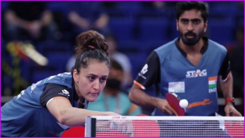 Manika Batra-Sathiyan Gnanasekaran at Commonwealth Games 2022, Table Tennis Live Streaming Online: Know TV Channel & Telecast Details for Mixed Doubles Event at CWG 2022