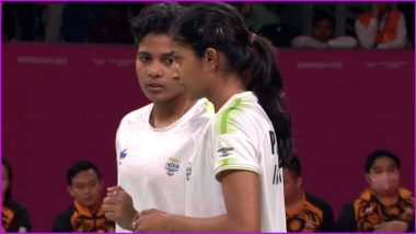 Jolly Treesa-Gayatri Gopichand at Commonwealth Games 2022, Badminton Live Streaming Online: Know TV Channel & Telecast Details for Women's Doubles Event at Birmingham CWG