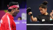 Sharath Kamal-Sreeja Akula at Commonwealth Games 2022, Table Tennis Live Streaming Online: Know TV Channel & Telecast Details for Mixed Doubles Final at Birmingham CWG